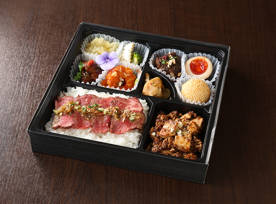 大阪の会議や撮影現場で人気の麻婆豆腐中華弁当（熊猫軒）
