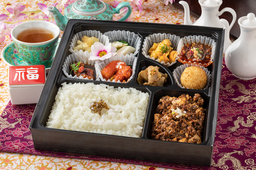 熊猫軒の仕出し弁当(麻婆豆腐)